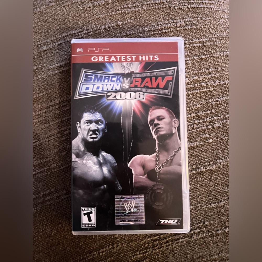 WWE Smackdown vs. Raw 2006 - PSP CIB great condition